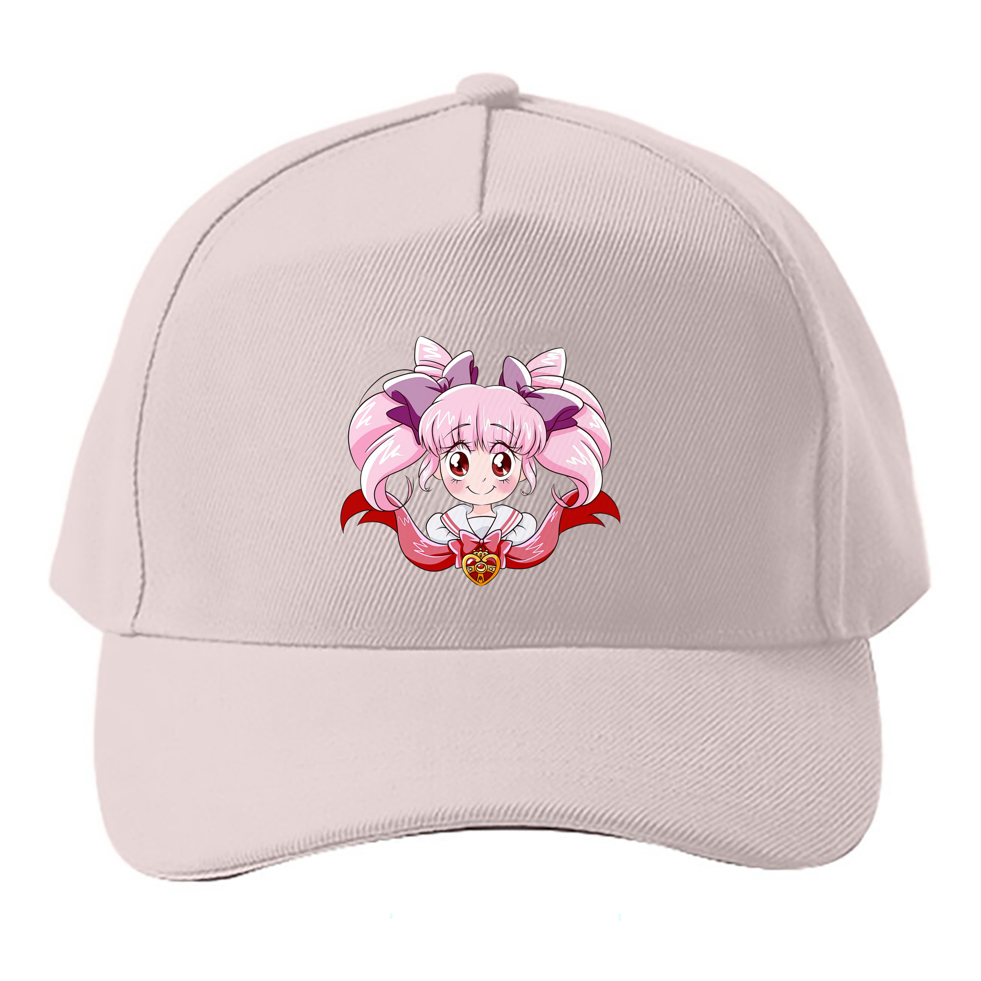（画像用） 美少女戦士セーラームーン ちびうさ Sailor Moon Chibiusa Tsukino Usagi Small Lady Serenity ベースボールキャップ 綿100％ 男女兼用 帽子 スポーツ